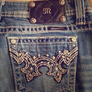 SOLD ON EBAY Miss Me skinny jeans 31 inseam 31"