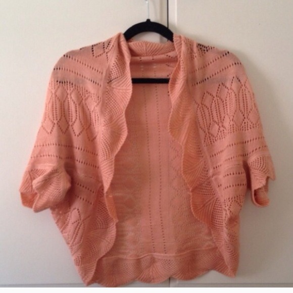 Jackets & Blazers - Blush Crochet Kimono & Lace Top BUNDLE