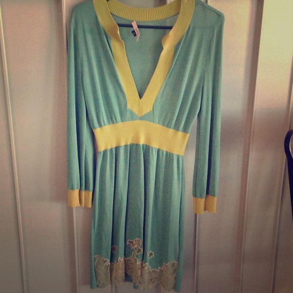 R.E.D Valentino deep v-neck dress