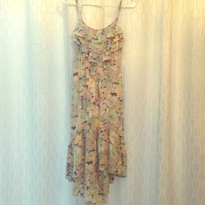 LC Lauren Conrad floral long dress