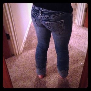 True religion straight leg jeans