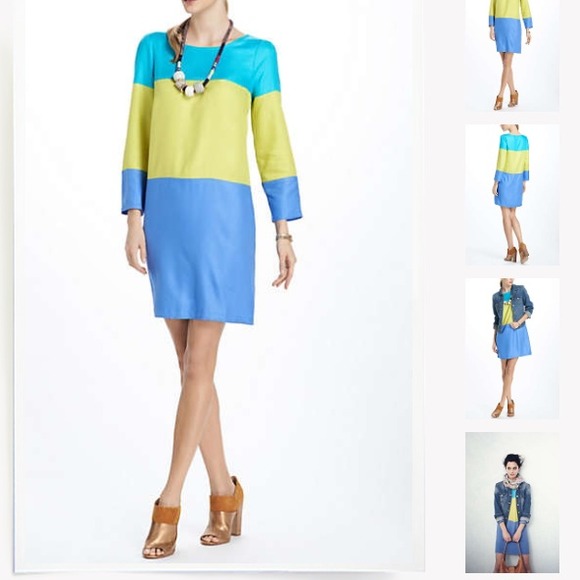 🌷Bundled🌷Anthropologie Brightblock Shift - Picture 3 of 3