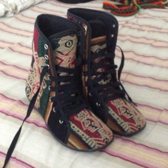 Really cute Peruvian handmade booties
