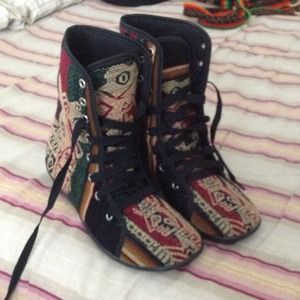 Really cute Peruvian handmade booties