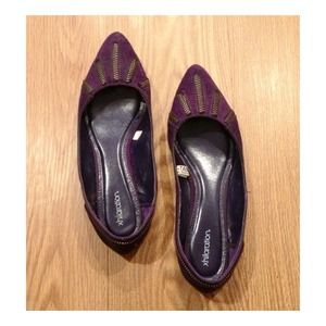 Purple flats