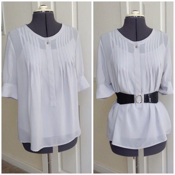 Worthington Tops - Worthington Sheer Blouse