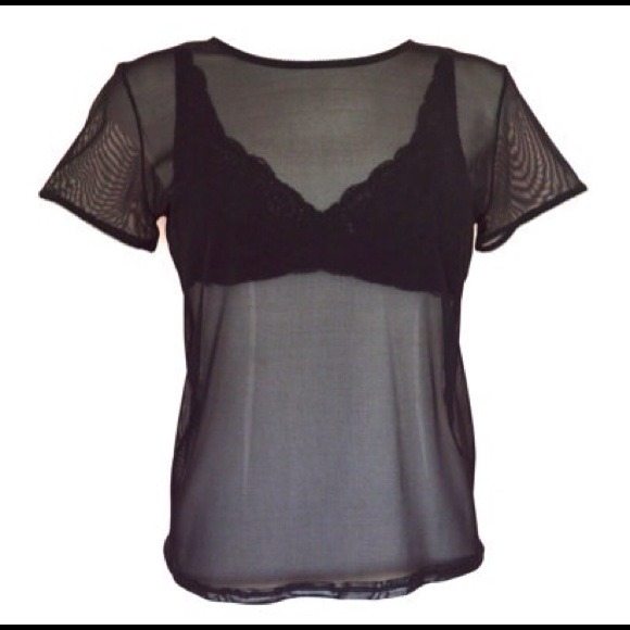 ❌SOLD❌ Sheer mesh net top
