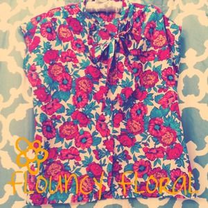 Vintage Floral Top
