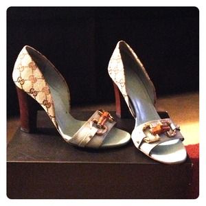 💯Mint condition authentic Gucci heels