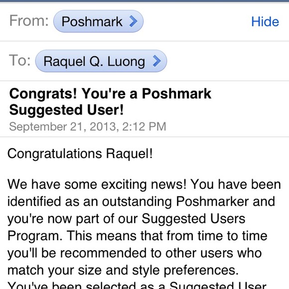 🎉I am officially a Suggested User🎉
