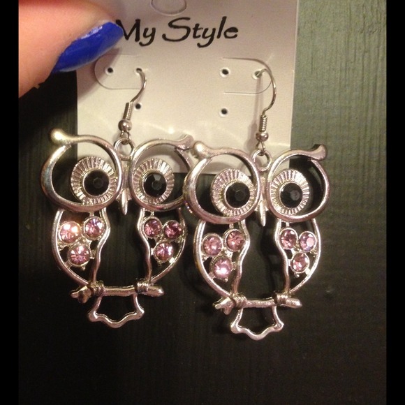 Owl earrings!