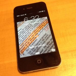 ✋gone🚫iPhone4s, black, sprint 16g