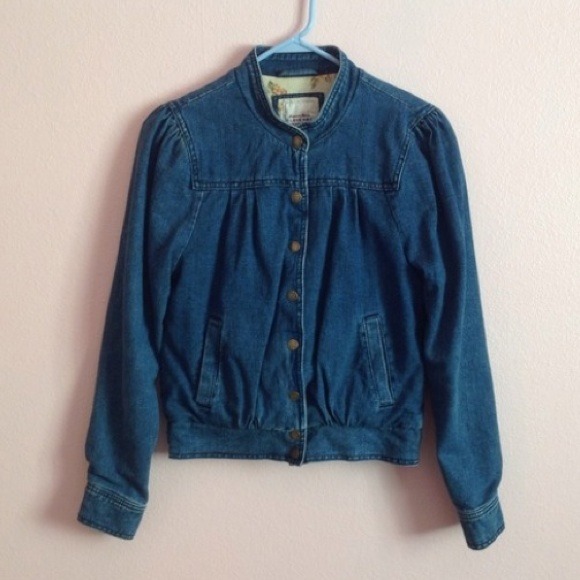 Denim jacket.