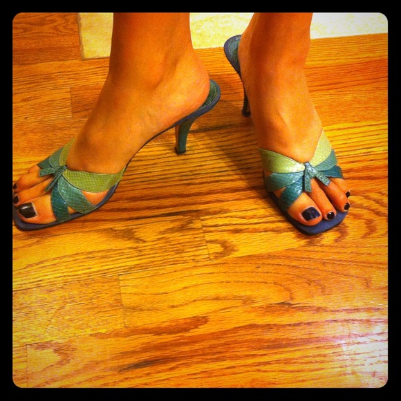 Turquoise Sandals