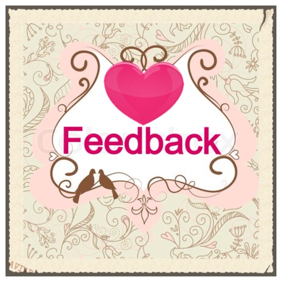 💜Some of my Feedback left here💜