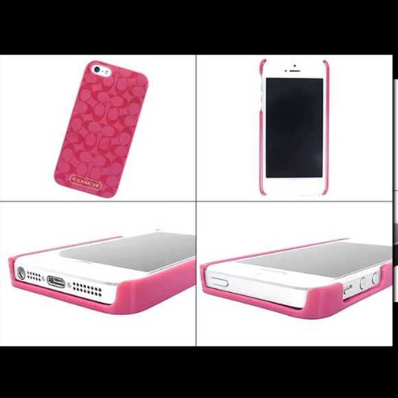 Coach Accessories - 💯🏁📱 COACH IPHONE 5 CASE NEW📱📱