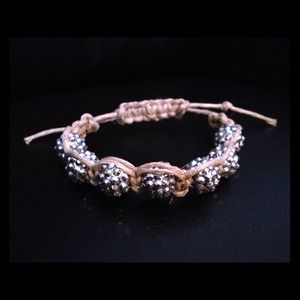 Macrame hemp beaded bracelet - FREE SHIPPING