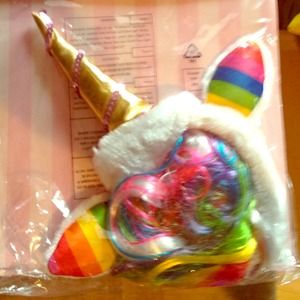 Unicorn head piece for halloween