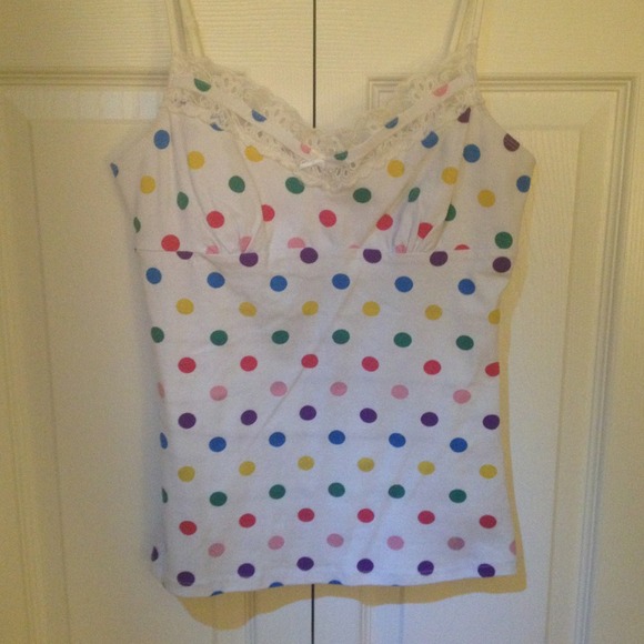 Polka dot cami