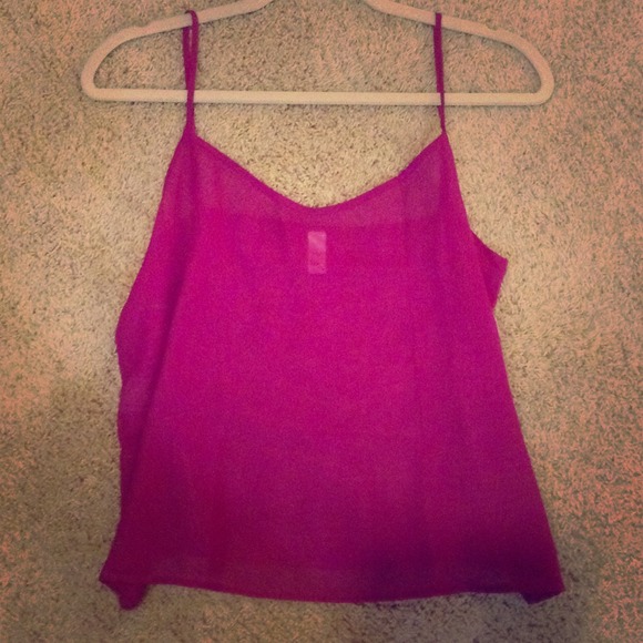 SOLD/Sheer American Apparel Tank