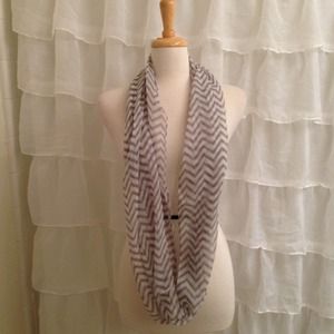 SOLD Chevron patterned scarf. Brand new.