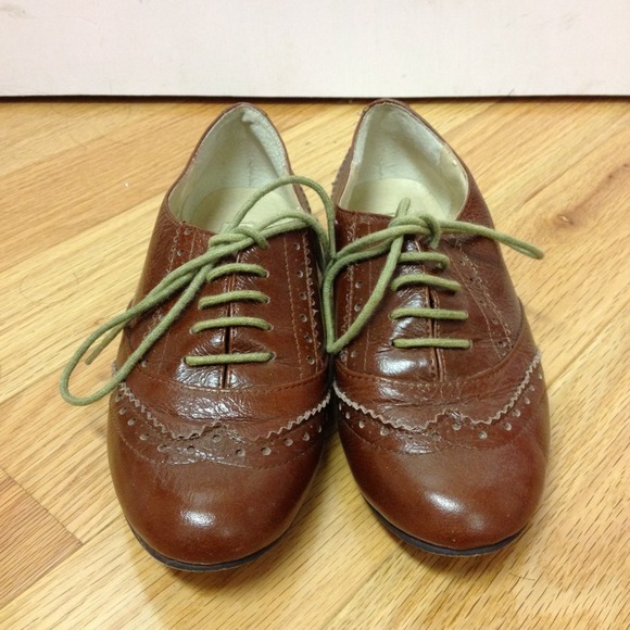 Cognac Oxfords