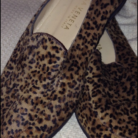 Bottega Veneta Animal Skin leather shoes