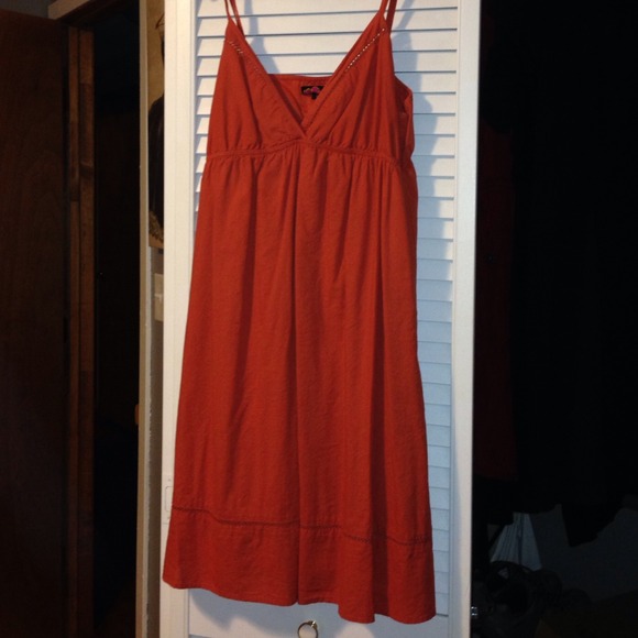 Orange dress