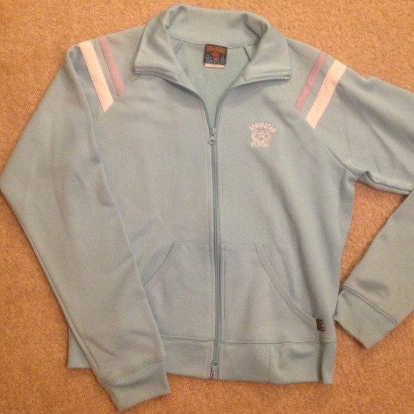Baby blue sport sweater