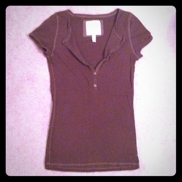 🚫SOLD🚫AE brown top :-)