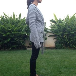 American Eagle Gray Cardigan