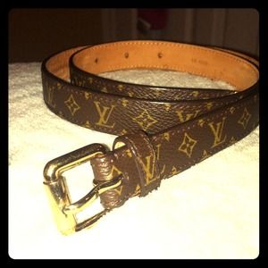 Louis Vuitton Mini Monogram Belt. Authentic