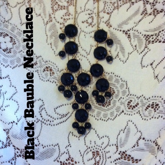 Black bauble necklace - Picture 1 of 1