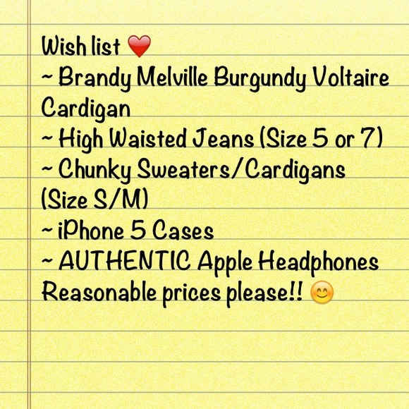 Wish List