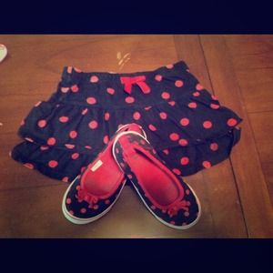 Matching Skirt & shoes bundle