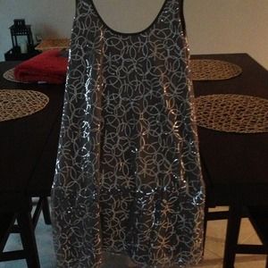 Express medium New Year's Eve shiny dress