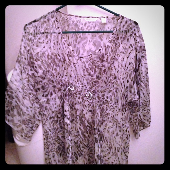 Sheer  Ny&co top size small - Picture 1 of 1