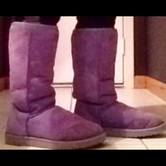 TALL PURPLE AUTHENTIC UGGS