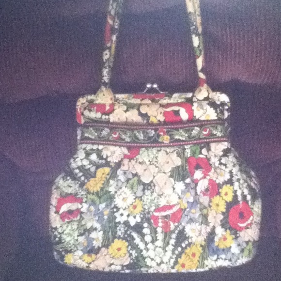 Vera Bradley Alice Handbag  in Poppy Fields