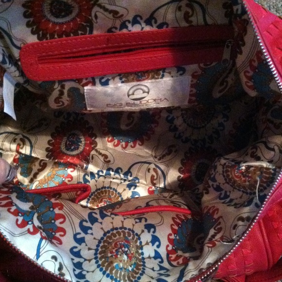 π«SOLDπ« Buddah dark pink purse - Picture 4 of 4