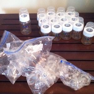 Used Avent (15) bottles in need of a new home.