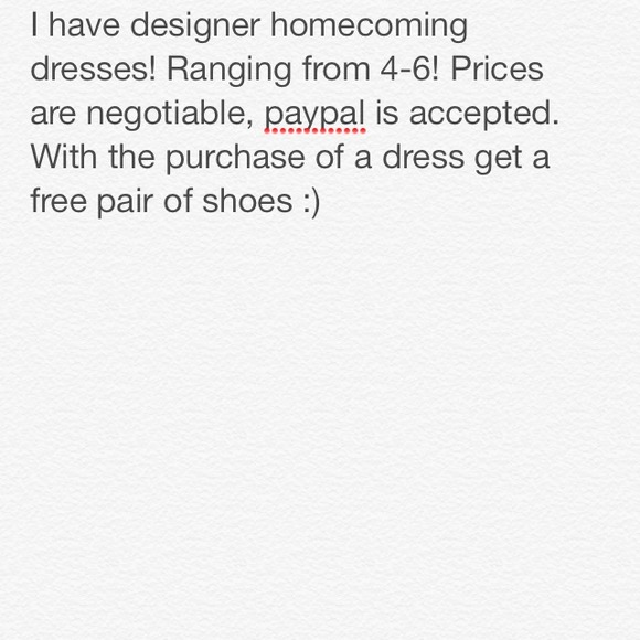 Designer homecoming dresses!