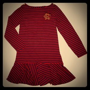 Sold Ralph Lauren Girls Striped Dress