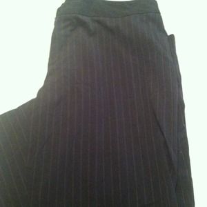 Pinstripe pants for work!