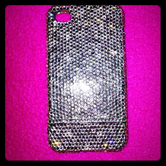 😊GIFTED😊 Swarovski Crystal Baby Pink iPhone 4