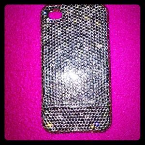 😊GIFTED😊 Swarovski Crystal Baby Pink iPhone 4
