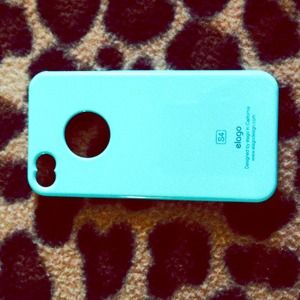 💗 GIFTED 💗Tiffany Blue iPhone4 cover/Elagio