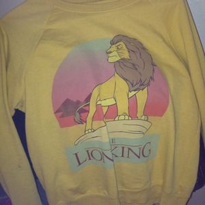 The lion king sweater