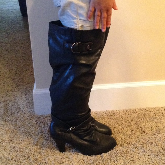 Knee high boots