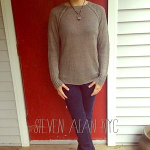 Steven Alan grey slouchy sweater